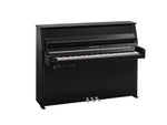 Yamaha B10 TC3 TransAcoustic Upright Piano in Polished Ebony with Chrome Fittings | Thompson Pianos