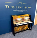 Grotrian-Steinweg 122V Upright Piano, Polished Ebony (Pre-Owned) | Thompson Pianos