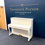 Samick Upright Piano, Farrow & Ball School House White (Pre Owned) | Thompson Pianos
