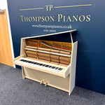 Steinway & Sons Model V Upright Piano, Farrow & Ball Oxford Stone (Pre-Owned) | Thompson Pianos