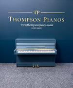 Yamaha Compact Upright Piano (Hague Blue) | Thompson Pianos