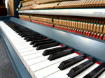 Yamaha Compact Upright Piano (Hague Blue) | Thompson Pianos