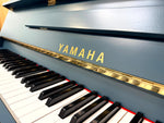 Yamaha YK-101 Upright Piano Hague Blue (Pre Owned) | Thompson Pianos